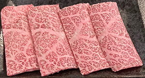 オリーブ牛霜降りサーロイン