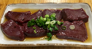 新鮮焼き　牛レバー